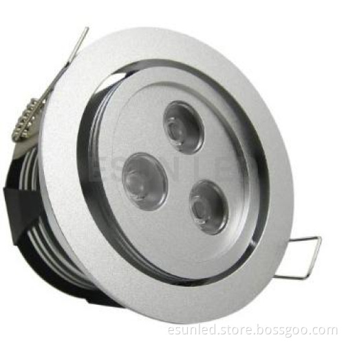 LED downlight 3W 240LM Aluminum 6063TS CE&RoHS